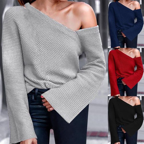 1pc fashion temperament womens casual ladies cloting leisure solid color long sleeve round neck loose camiseta c50, White
1pc fashion temperament womens casual ladies cloting leisure solid color long sleeve round neck loose camiseta c50, White