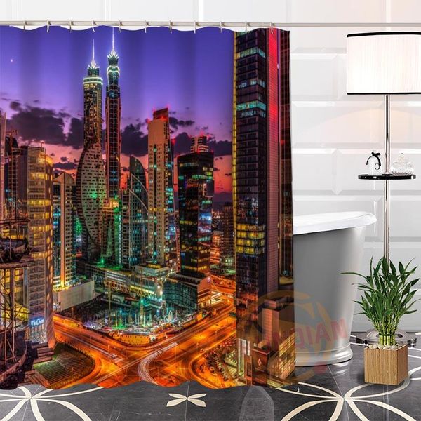 shower curtains eco-friendly custom unique dubai night scenery fabric modern curtain bathroom with hooks for yourself h0220-14
shower curtains eco-friendly custom unique dubai night scenery fabric modern curtain bathroom with hooks for yourself h0220-14