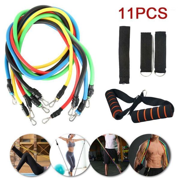 resistance bands elasticband sports exercise rubber fitness gum pull rope set 11 pcs/set latex with bag1
resistance bands elasticband sports exercise rubber fitness gum pull rope set 11 pcs/set latex with bag1