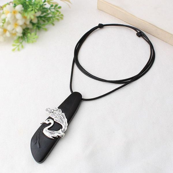 pendant necklaces original handmade ebony peacock sweater chain ethnic style long female wooden clothes decorative accessories1, Silver
pendant necklaces original handmade ebony peacock sweater chain ethnic style long female wooden clothes decorative accessories1, Silver