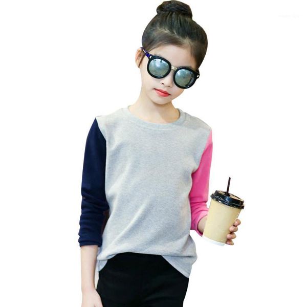 jackets t-shirts for girls patchwork t-shirt girl full length t shirt kids spring autumn clothes 6 8 10 12 14 year1, Blue;gray
jackets t-shirts for girls patchwork t-shirt girl full length t shirt kids spring autumn clothes 6 8 10 12 14 year1, Blue;gray