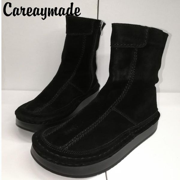 careaymade-hand sewn real leather boots for women fashion heel height heel type platform height toe shape with platforms, Black
careaymade-hand sewn real leather boots for women fashion heel height heel type platform height toe shape with platforms, Black
