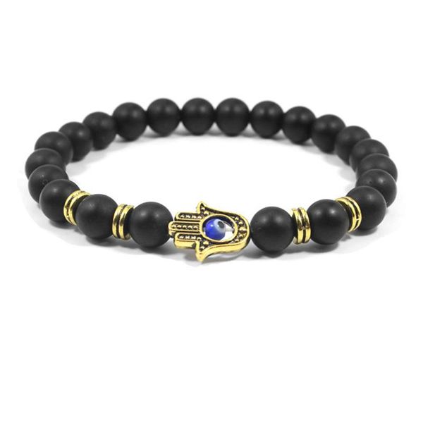 beaded, strands 1pcs natural stone alloy fatima hand evil eye charm bracelet beads with volcanic rock men jewelry lava yoga, Black
beaded, strands 1pcs natural stone alloy fatima hand evil eye charm bracelet beads with volcanic rock men jewelry lava yoga, Black