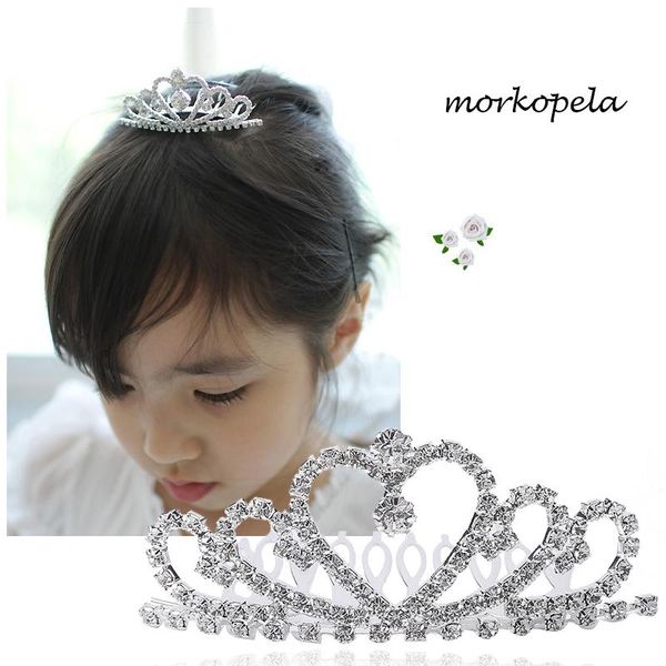 morkopela kids crown hair comb rhinestone flower girls tiara wedding headpieces accessores children hair jewelry, Golden;silver
morkopela kids crown hair comb rhinestone flower girls tiara wedding headpieces accessores children hair jewelry, Golden;silver