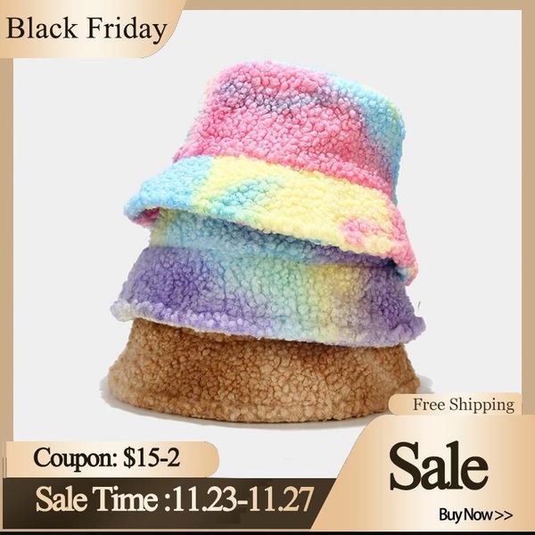 wide brim hats faux fur winter bucket hat for women girl fashion rainbow soft warm fishing cap outdoor vacation lady panama, Blue;gray
wide brim hats faux fur winter bucket hat for women girl fashion rainbow soft warm fishing cap outdoor vacation lady panama, Blue;gray