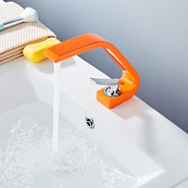 luxury orange basin faucet modern water tap single handle waterfall basin mixer tap cold water sink tap 6112 wmtdzy
luxury orange basin faucet modern water tap single handle waterfall basin mixer tap cold water sink tap 6112 wmtdzy