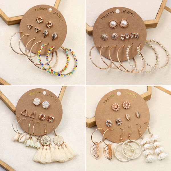 tassel acrylic earrings set for women bohemian peal stud earring big geometric drop hoop earrings female diy fashion jewelry kimter-c330fz
tassel acrylic earrings set for women bohemian peal stud earring big geometric drop hoop earrings female diy fashion jewelry kimter-c330fz