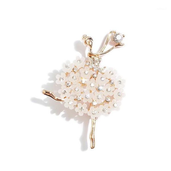 temperament simple korean crystal dance women's brooch retro suit decorative pin1, Gray
temperament simple korean crystal dance women's brooch retro suit decorative pin1, Gray