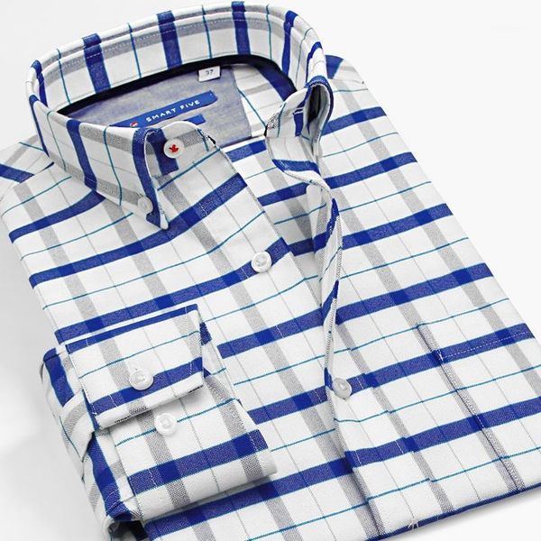 smart five brand clothing plaid shirts for men cotton long sleeve plaid casual shirts slim fit plus size 5xl 6xl 45 46 new1, White;black
smart five brand clothing plaid shirts for men cotton long sleeve plaid casual shirts slim fit plus size 5xl 6xl 45 46 new1, White;black