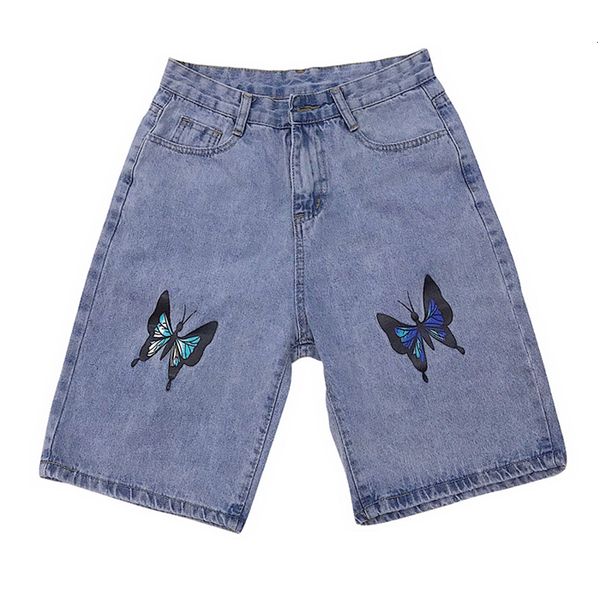 2021 women harajuku cartoon animal cute butterfly print denim loose high waist shorts man shrots qfzu, Blue
2021 women harajuku cartoon animal cute butterfly print denim loose high waist shorts man shrots qfzu, Blue