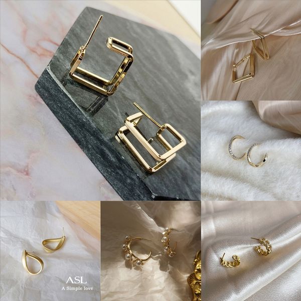 tuh fashion black gold spring earrings stainless titanium women earring earring ear studs hiphop purple spiral drop earring steel men, Golden
tuh fashion black gold spring earrings stainless titanium women earring earring ear studs hiphop purple spiral drop earring steel men, Golden