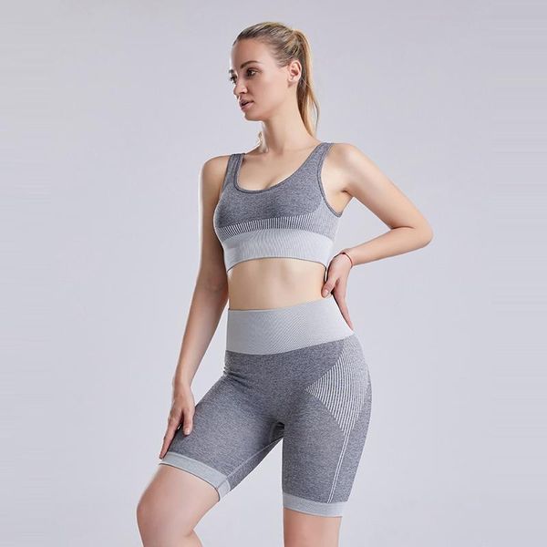 summer seamless yoga set 2 piece sports suit female workout clothes bra+high waist gym shorts women sportwear kg-210, White;red
summer seamless yoga set 2 piece sports suit female workout clothes bra+high waist gym shorts women sportwear kg-210, White;red
