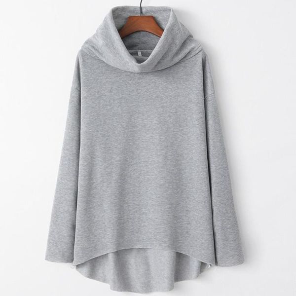 pobpop fashion casual o-neck high collar long sleeve blouse women pure color loose knitted blouse1, White
pobpop fashion casual o-neck high collar long sleeve blouse women pure color loose knitted blouse1, White