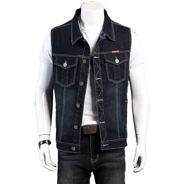 men's vests idopy plus size denim vest -8xl stretchy jeans waistcoat sleeveless jacket for man, Black;white
men's vests idopy plus size denim vest -8xl stretchy jeans waistcoat sleeveless jacket for man, Black;white