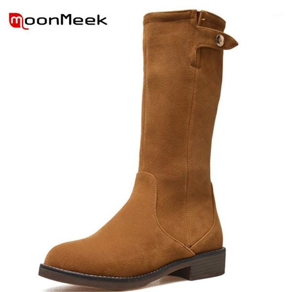 moonmeek new arrive 2018 simple woman boots fashion pointed toe autumn winter boots big size 32-43 mid calf ladies1, Black
moonmeek new arrive 2018 simple woman boots fashion pointed toe autumn winter boots big size 32-43 mid calf ladies1, Black
