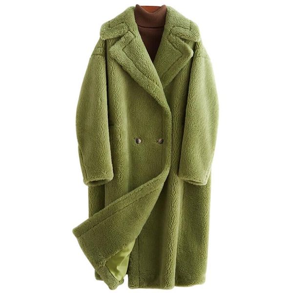 women's fur & faux coat female real winter clothes 2021 korean long sheep shearing jacket women vintage wool coats warm hiver b19f75969, Black
women's fur & faux coat female real winter clothes 2021 korean long sheep shearing jacket women vintage wool coats warm hiver b19f75969, Black