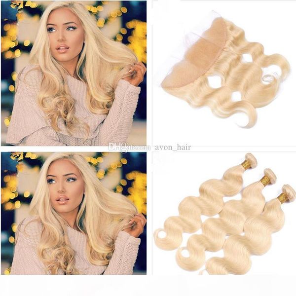 selling pure blonde color 613 virgin human hair 3 bundles weft with ear to ear 13x4 lace frontal 4pcs lot, Black;brown
selling pure blonde color 613 virgin human hair 3 bundles weft with ear to ear 13x4 lace frontal 4pcs lot, Black;brown