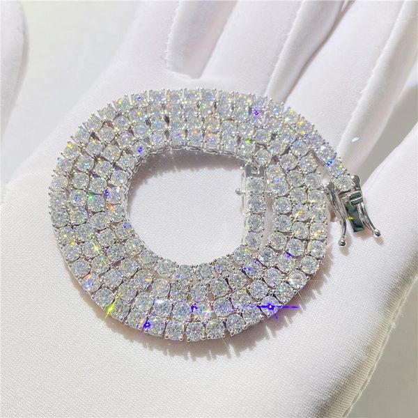 chains 100% s925 sterling silver 4mm d color moissanite tennis chain necklace for men hiphop gra certificate
chains 100% s925 sterling silver 4mm d color moissanite tennis chain necklace for men hiphop gra certificate
