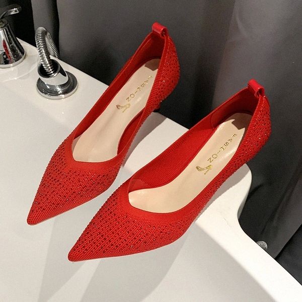 2020 new mesh breathable thin heels shallow pointed toe fashion ladies casual women's shoes red high heels zapatos de mujer #nn8b, Black
2020 new mesh breathable thin heels shallow pointed toe fashion ladies casual women's shoes red high heels zapatos de mujer #nn8b, Black