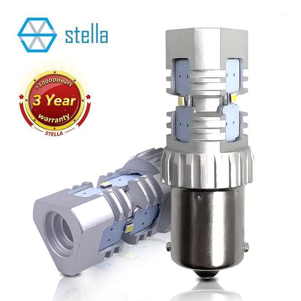 stella 2pcs p21w 1156 ba15s white car led light bulb indicator signal lamps drl tail bulb brake lights reverse cambus error
stella 2pcs p21w 1156 ba15s white car led light bulb indicator signal lamps drl tail bulb brake lights reverse cambus error