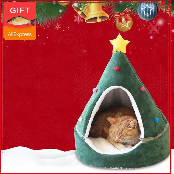 cat beds & furniture christmas bed house year soft warm nest dog tree shape pet home sleeping
cat beds & furniture christmas bed house year soft warm nest dog tree shape pet home sleeping