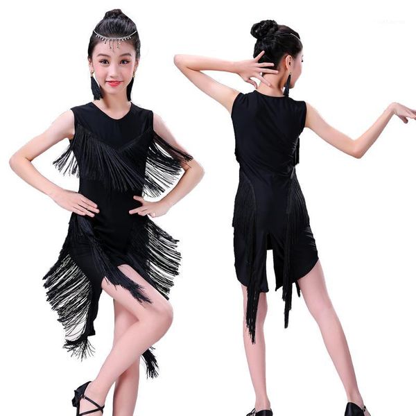 latin fringe dress ballroom latin salsa dance dress clothes samba dance costume kids child for girls1, Black;red
latin fringe dress ballroom latin salsa dance dress clothes samba dance costume kids child for girls1, Black;red