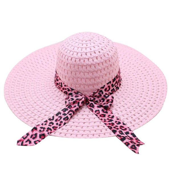 women foldable seaside bowler bowknot ribbon sunscreen summer wide brim ladies leopard print straw hat travel fashion outdoor, Blue;gray
women foldable seaside bowler bowknot ribbon sunscreen summer wide brim ladies leopard print straw hat travel fashion outdoor, Blue;gray