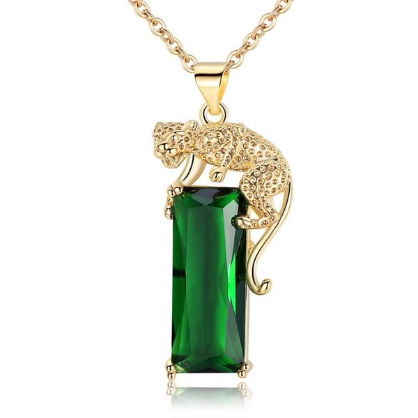 crystal leopard pendant running leopards necklace tourmaline green fashion golden link chain men women jewelry christmas gift, Silver
crystal leopard pendant running leopards necklace tourmaline green fashion golden link chain men women jewelry christmas gift, Silver