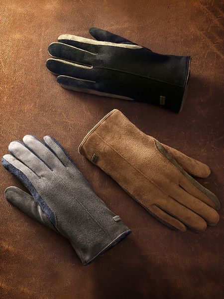 gloves for men in warm plush cotton riding cold windproof cycling suede five finger touch screen autumn and winter
gloves for men in warm plush cotton riding cold windproof cycling suede five finger touch screen autumn and winter