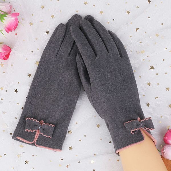 spring autumn female thin warm cashmere full finger love heart bow sports cycling mittens women touch screen driving gloves j25, Blue;gray
spring autumn female thin warm cashmere full finger love heart bow sports cycling mittens women touch screen driving gloves j25, Blue;gray