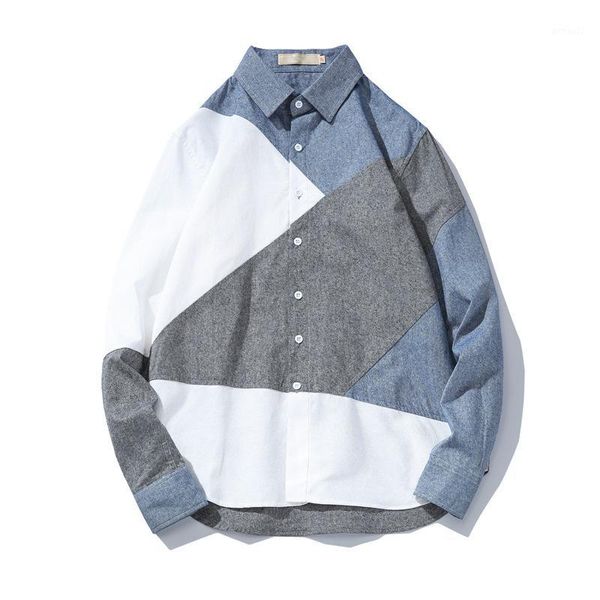 men's dress shirts 2021 fashion mens long sleeve japanese streetwear cotton casual slim fit turn-down collar shirt harujuku1, White;black
men's dress shirts 2021 fashion mens long sleeve japanese streetwear cotton casual slim fit turn-down collar shirt harujuku1, White;black