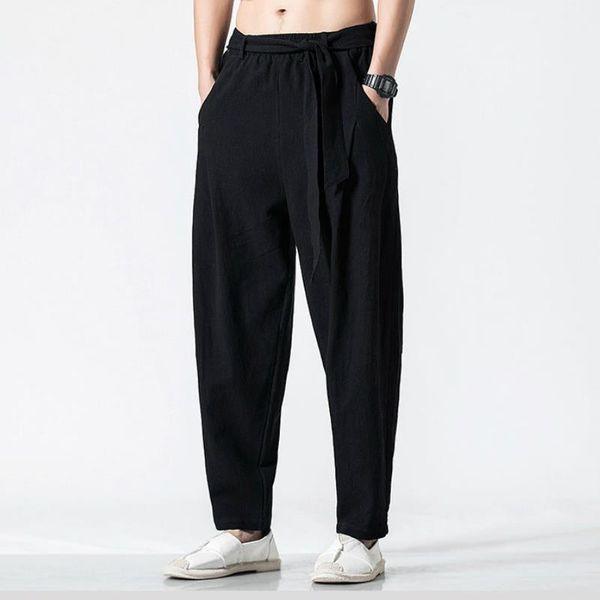 2019 new men harem pants new casual pants men linen slim fit sweatpants fashion joggers hip hop trousers male brand clothing 5xl, Black
2019 new men harem pants new casual pants men linen slim fit sweatpants fashion joggers hip hop trousers male brand clothing 5xl, Black