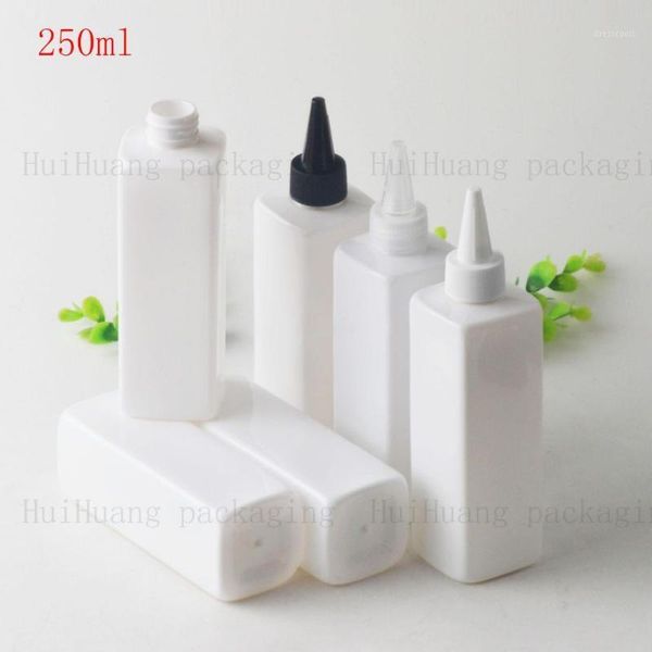 30pcs 250ml empty white plastic container with pointed mouth cap,square lotion pet bottles with screw cap,cosmetic packaging1
30pcs 250ml empty white plastic container with pointed mouth cap,square lotion pet bottles with screw cap,cosmetic packaging1