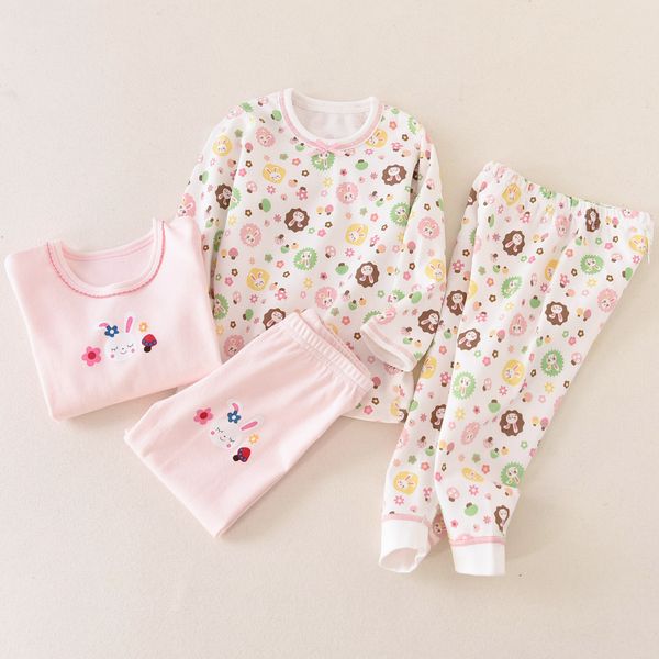 girls' two piece set medium large children's round neck t-shirt girl baby's autumn and winter bottoming shirt new cotton long, White
girls' two piece set medium large children's round neck t-shirt girl baby's autumn and winter bottoming shirt new cotton long, White