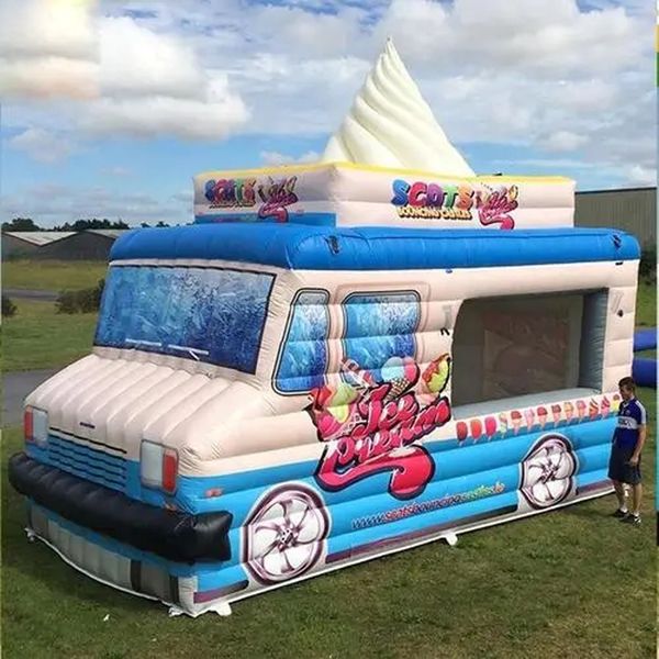 customized mobile portable giant inflatable ice cream truck stand pop up car tent for advertising
customized mobile portable giant inflatable ice cream truck stand pop up car tent for advertising