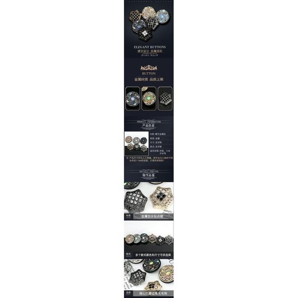3pcs 18mm 25mm rhinestone hollow metal buttons for clothing women fashion coat decorative button cover fancy ne bbykqm, Blike;white
3pcs 18mm 25mm rhinestone hollow metal buttons for clothing women fashion coat decorative button cover fancy ne bbykqm, Blike;white