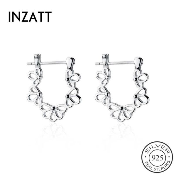 hoop & huggie inzareal 925 sterling silver hollow flower elegant earrings for fashion women birthday party cute fine jewelry gift, Golden;silver
hoop & huggie inzareal 925 sterling silver hollow flower elegant earrings for fashion women birthday party cute fine jewelry gift, Golden;silver