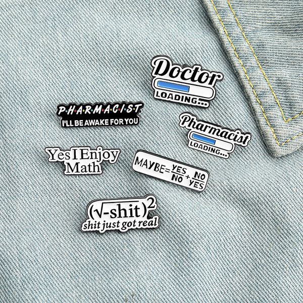 math science enamel pin custom chemistry pharmacist equation brooches bag lapel pin black white badge jewelry gift for students, Blue
math science enamel pin custom chemistry pharmacist equation brooches bag lapel pin black white badge jewelry gift for students, Blue