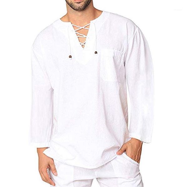 new fashion men solid baggy shirt cotton linen hippie shirt summer mens casual street daily long sleeve v neck five color1, White;black
new fashion men solid baggy shirt cotton linen hippie shirt summer mens casual street daily long sleeve v neck five color1, White;black