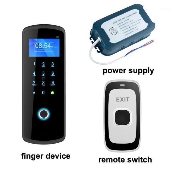 2.4g wireless fingerprint access control kit no need wired for glass/wood/metal door support ic card 13.56m /remote switch/code1
2.4g wireless fingerprint access control kit no need wired for glass/wood/metal door support ic card 13.56m /remote switch/code1