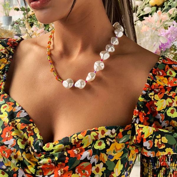 lalynnly charm simulated pearl choker ожерелья для женщин девушки модные бусы ожерелья летние модные ювелирные изделия аксессуары n7519, Silver
lalynnly charm simulated pearl choker ожерелья для женщин девушки модные бусы ожерелья летние модные ювелирные изделия аксессуары n7519, Silver