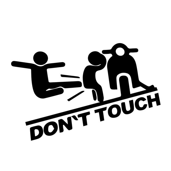 16*10.4cm don't touch car sticker vinyl car styling auto engine cover door window handsome and cool stickers car decal
16*10.4cm don't touch car sticker vinyl car styling auto engine cover door window handsome and cool stickers car decal