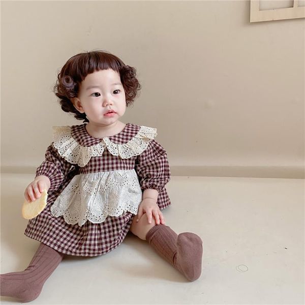 girl's dresses born baby girls tutu kids dress for princess infant clothes lace toddler romper plaid 0-2y, Red;yellow
girl's dresses born baby girls tutu kids dress for princess infant clothes lace toddler romper plaid 0-2y, Red;yellow