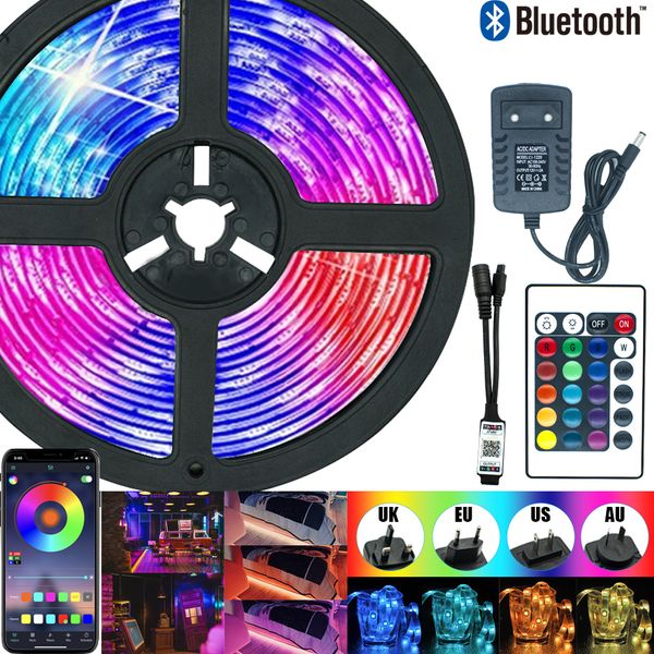 led strip lights bluetooth ir wifi rgb 5050 2835 flexible lamp tape ribbon with diode dc 12v 5m 16.5ft holiday xmas new year
led strip lights bluetooth ir wifi rgb 5050 2835 flexible lamp tape ribbon with diode dc 12v 5m 16.5ft holiday xmas new year