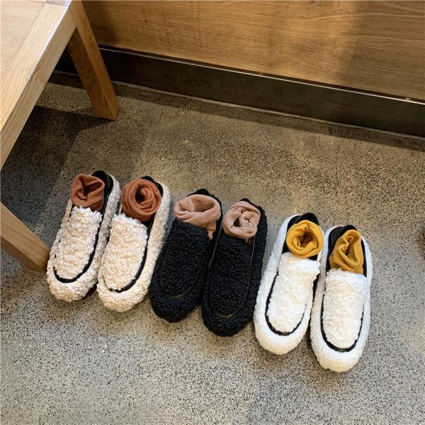 shoes woman flats shallow mouth slip-on casual female sneakers round toe platform dress new slip on winter boat creepers, Black
shoes woman flats shallow mouth slip-on casual female sneakers round toe platform dress new slip on winter boat creepers, Black