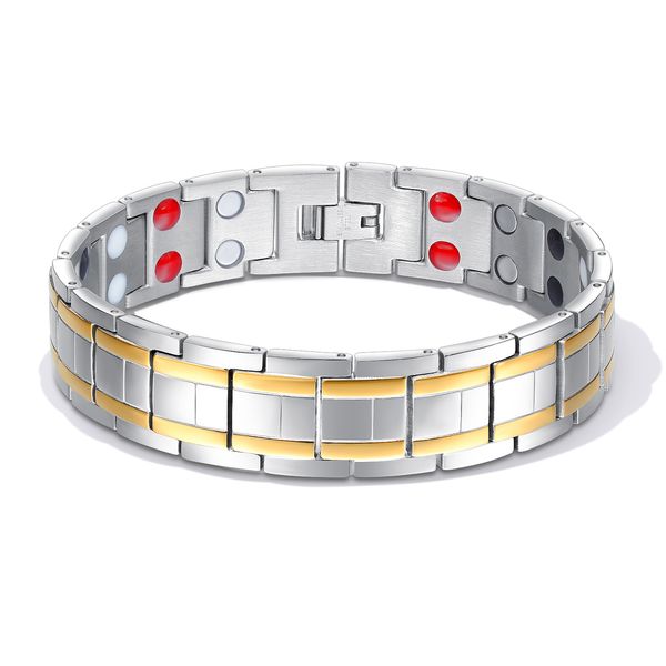 men link chain wrist band width bracelet silver jewelry titanium stainless steel lover birthday anniversary valentine gift gs943, Black
men link chain wrist band width bracelet silver jewelry titanium stainless steel lover birthday anniversary valentine gift gs943, Black