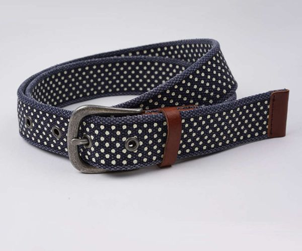 new women's canvas british wave point pure cotton woven casual versatile pin buckle youth belt fashion, Black;brown
new women's canvas british wave point pure cotton woven casual versatile pin buckle youth belt fashion, Black;brown
