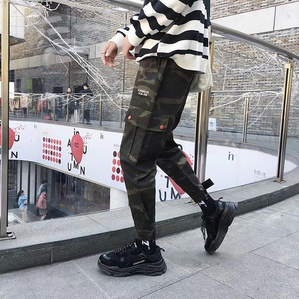 2020 mens cargo pants casual multi-pocket tactical baggy trousers male joggers pants military camouflage harem sweatpants s-3xl, Black
2020 mens cargo pants casual multi-pocket tactical baggy trousers male joggers pants military camouflage harem sweatpants s-3xl, Black