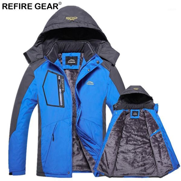 outdoor jackets&hoodies refire gear men's winter fleece jackets thick warm sport waterproof soft shell coats hiking camping climbing sk, Blue;black
outdoor jackets&hoodies refire gear men's winter fleece jackets thick warm sport waterproof soft shell coats hiking camping climbing sk, Blue;black