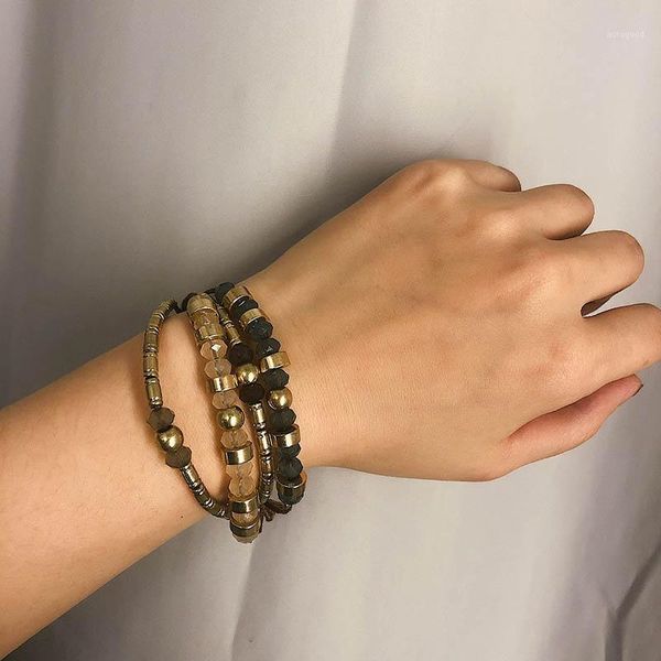 charm bracelets acrylic beads strand set for women crystal bohemian women's rope chain adjustable1, Golden;silver
charm bracelets acrylic beads strand set for women crystal bohemian women's rope chain adjustable1, Golden;silver